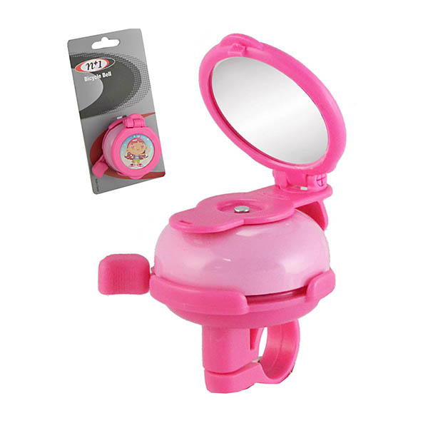 TIMBRE RIM-RIM ROSA CON ESPEJO