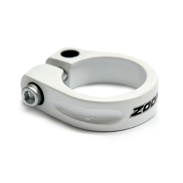 CIERRE SILLIN "ZOOM" DE 31.8MM ALUMINIO BLANCO