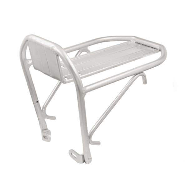 PORTABULTOS DELANTERO ALUMINIO PLATA 26"-28"