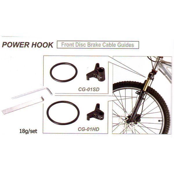 PERCHA CABLE DEL FRENO EN LA SUSPENSION
