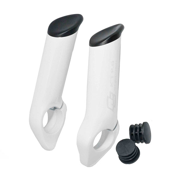 PROTESIS MANILLAR ALUMINIO BLANCO LARGO 80 MM