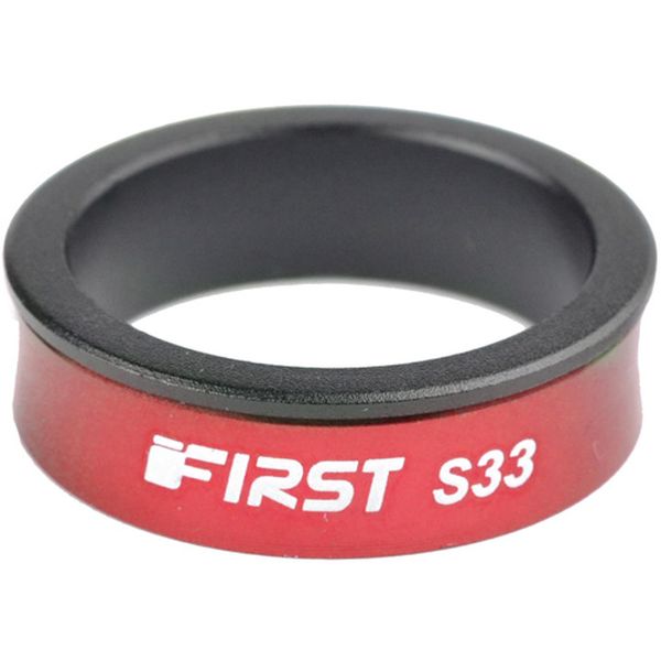 ESPACIADOR DE DIRECCION 1-1/8".28.6 MM, 10 MM EN ROJO QW