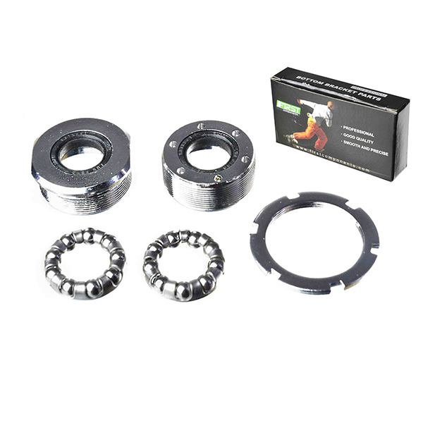 CAZOLETAS EJE PEDALIER 5PCS.CON BOLAS PLATA 24T 34.8MM