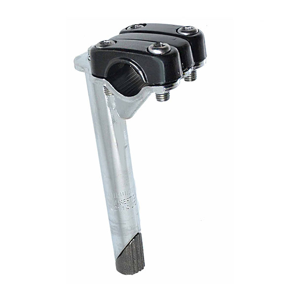 POTENCIA BMX 22.2 MM PLATA/NEGRO