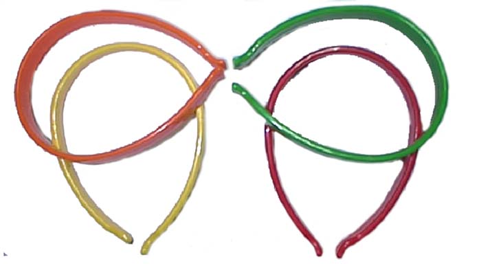AROS SUJETA PANTALON, FLORESCENTE