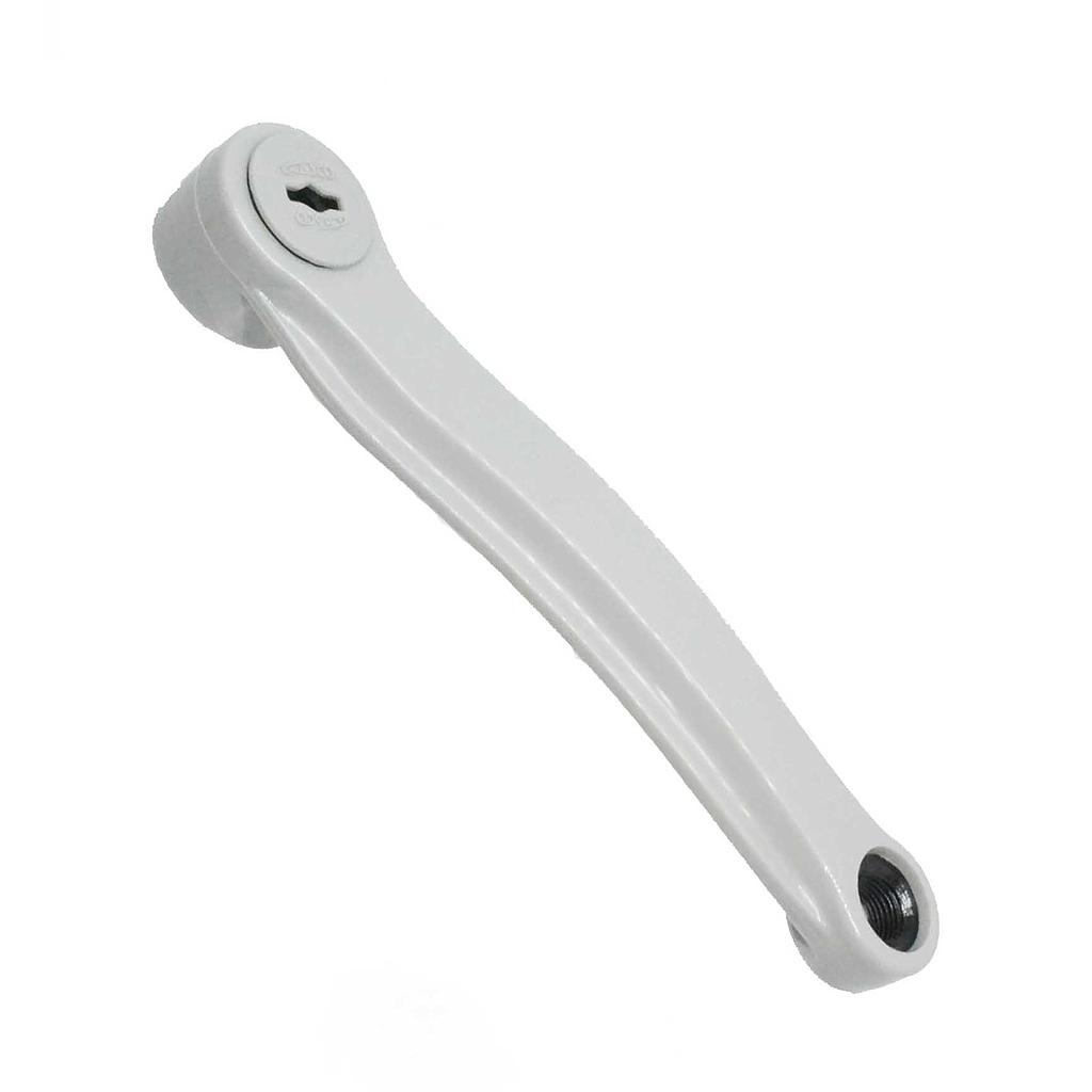 BIELA IZQUIERDA GRIS EN ACERO PLASTIFICADO QW