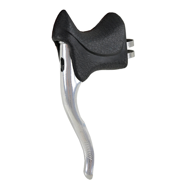 MANETAS FRENO CARRETERA ALUMINIO PLATA