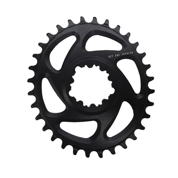 PLATO DIRECT MOUNT OVAL 34T 6MM OFFSET GXP, ALUM 7075 9-12vel