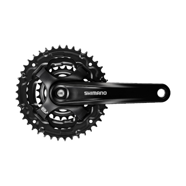 JGO.BIELAS 175MM 24/34/42D "SHIMANO" TY 501 S/PROTECTOR