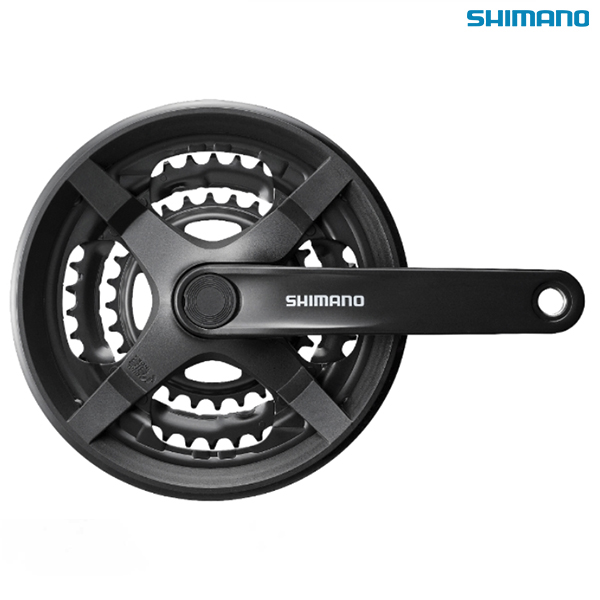 JGO.BIELAS 175MM 24/34/42D "SHIMANO" TY301 OEM