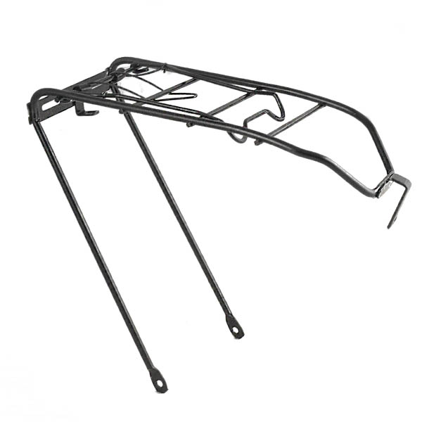 PORTABULTOS 24" ACERO CON SUJETABULTOS EN NEGRO