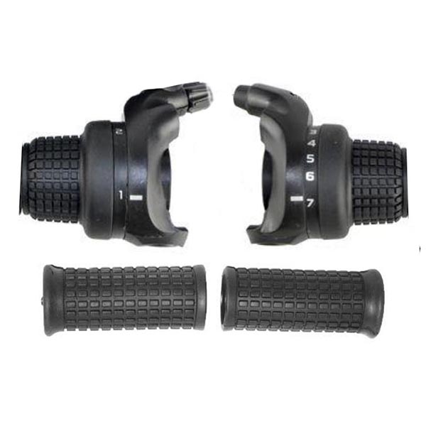 PAR GRIP SHIFT DE 7 VEL INDEX C/CAMISA Y PUÑOS