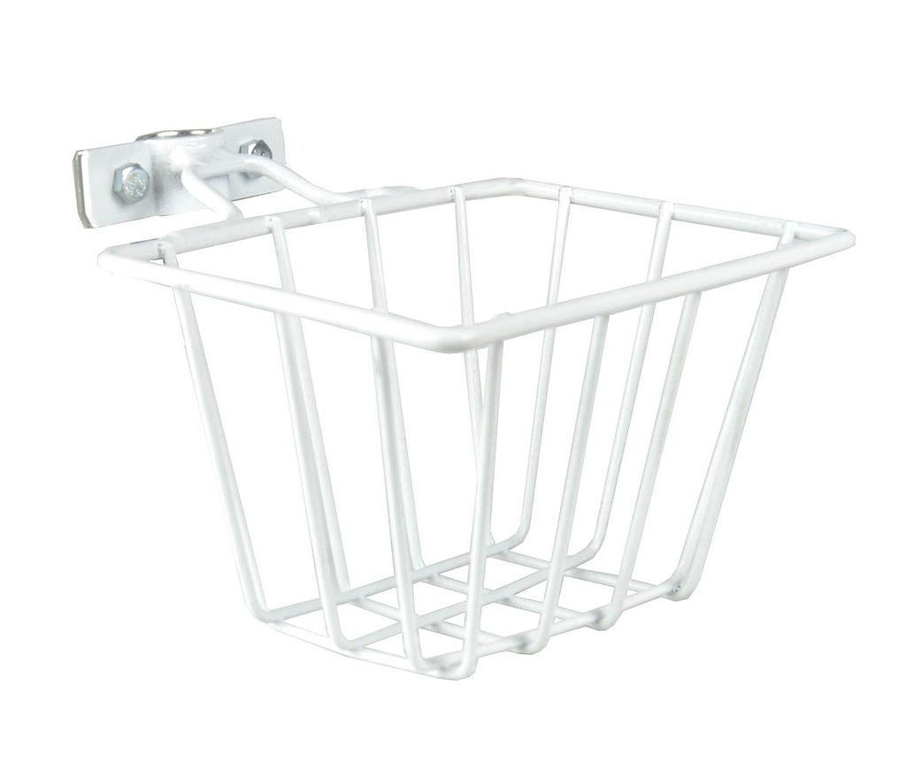 CESTA 16" COLOR BLANCO 17X10CM