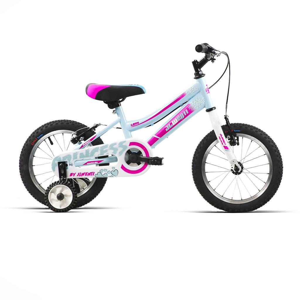 BICI 12" NIÑA CELESTE/FUXIA PRINCESS 2021/22