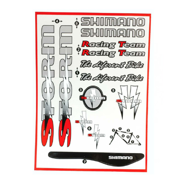 KIT PEGATINA BICI "STORM"