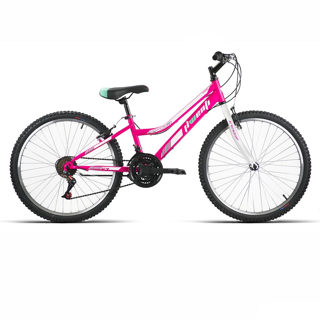 BICI 24" MTB NIÑA ACERO ECO "G300" ROSA 2024