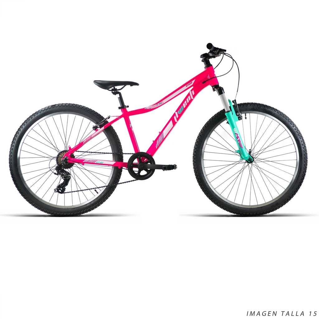 BICI 26" MUJER ALUM 1x7 2025 ROSA T-15