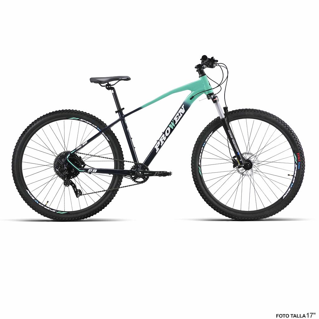 BICI 29" ALUM ANTRAC/MENTA "PROWEN" PRO300 11VEL T-21