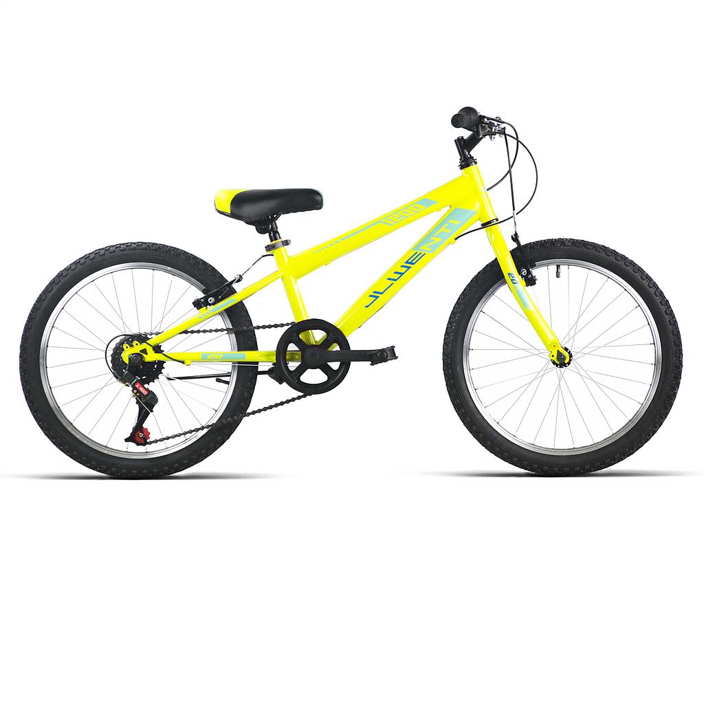 BICI 20" NIÑO AMARILLO/NEGRO 5 VELOCIDADES 2023