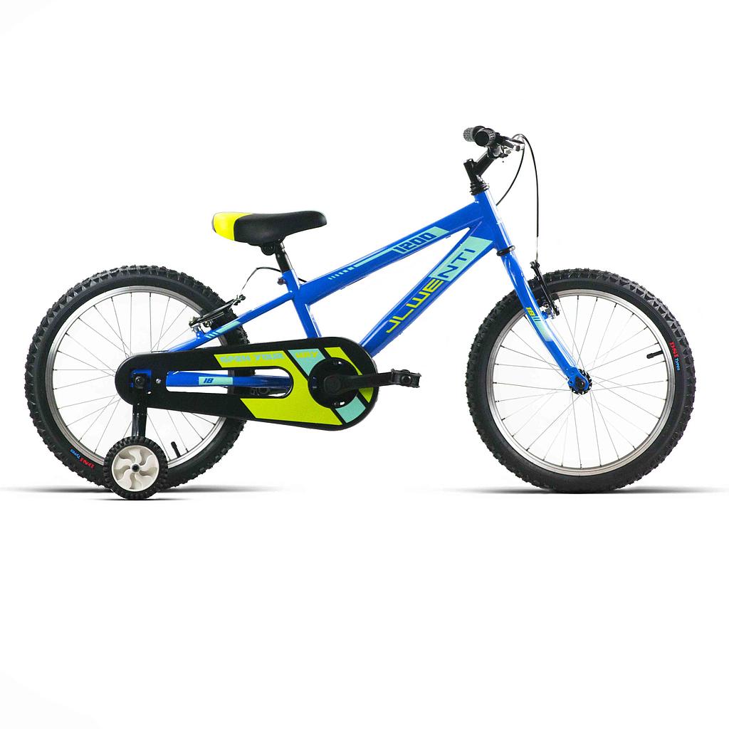BICI 18" NIÑO AZUL/NEGRO "1200" 2023