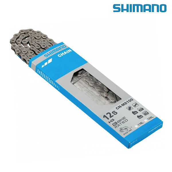 CADENA 12 VELOCIDADES SHIMANO XT M8100 126 ESL QLINK