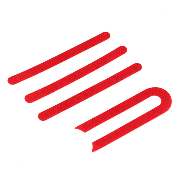 REFLECTOR DELANTERO Y TRASERO XIAOMI PARA PATINETE 4 UNID.