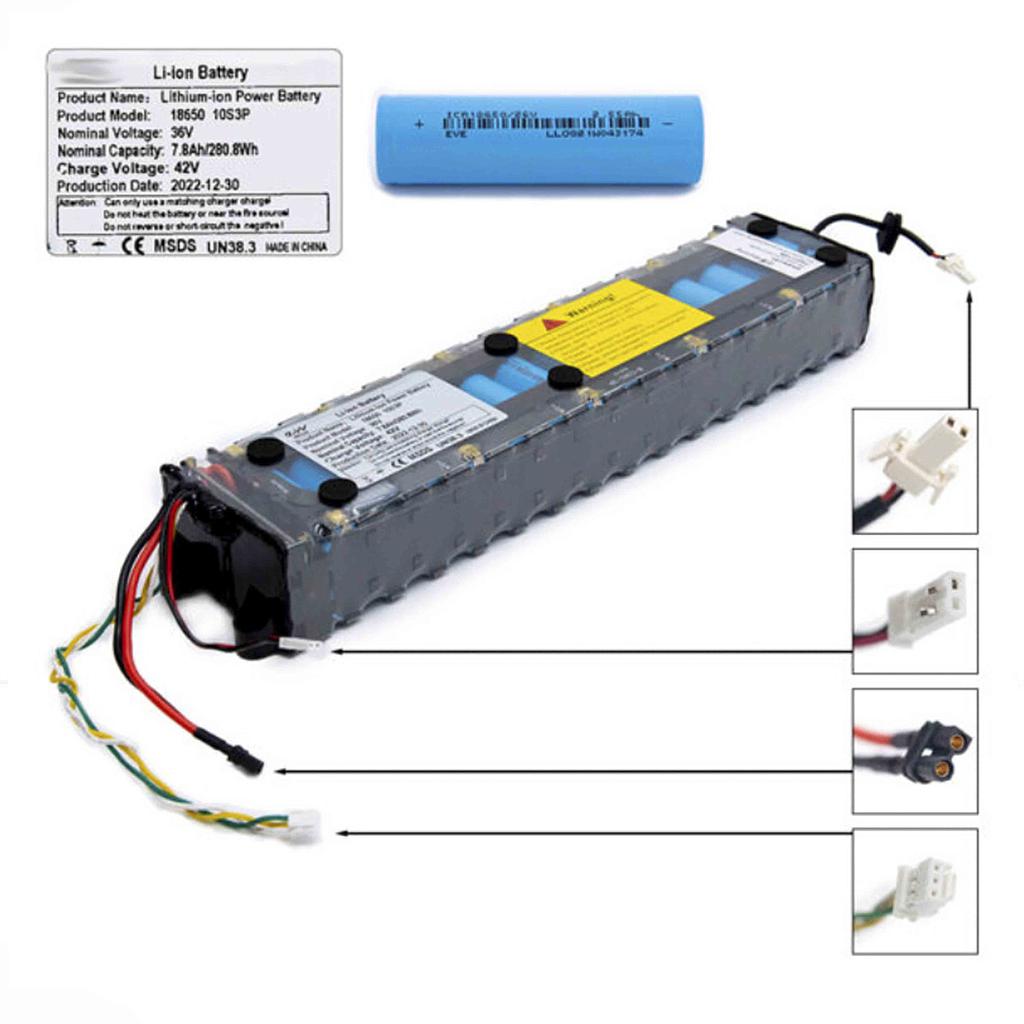 BATERÍA LITHIUM 36V-7.8A PARA XIAOMI
