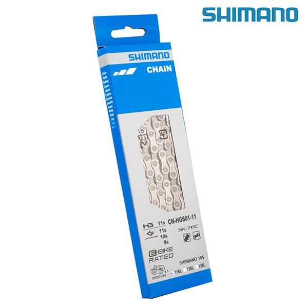 CADENA 9/10/11 VEL SHIMANO HG601 E-BIKE 105 116 ESL QLINK