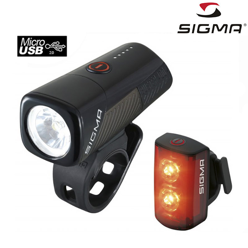 CONJUNTO LUCES "SIGMA" BUSTER 400+ RL80 "USB"