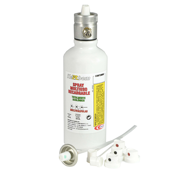 BOTE SPRAY 460ML.RECARGABLE