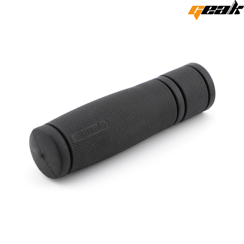 PAR PUÑOS GOMA NEGRO 110MM "GEAK" LARGO MODIFICABLE