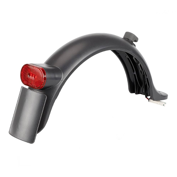 GUARDABARROS TRASERO COMPLETO XIAOMI PRO 2 CON LUZ NEGRO
