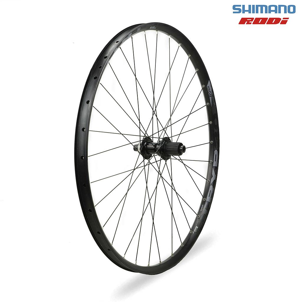RUEDA TRASERA 29" SHIMANO/RODI CENTERLOCK 12X148MM 32H 12VEL MICROSPLINE 