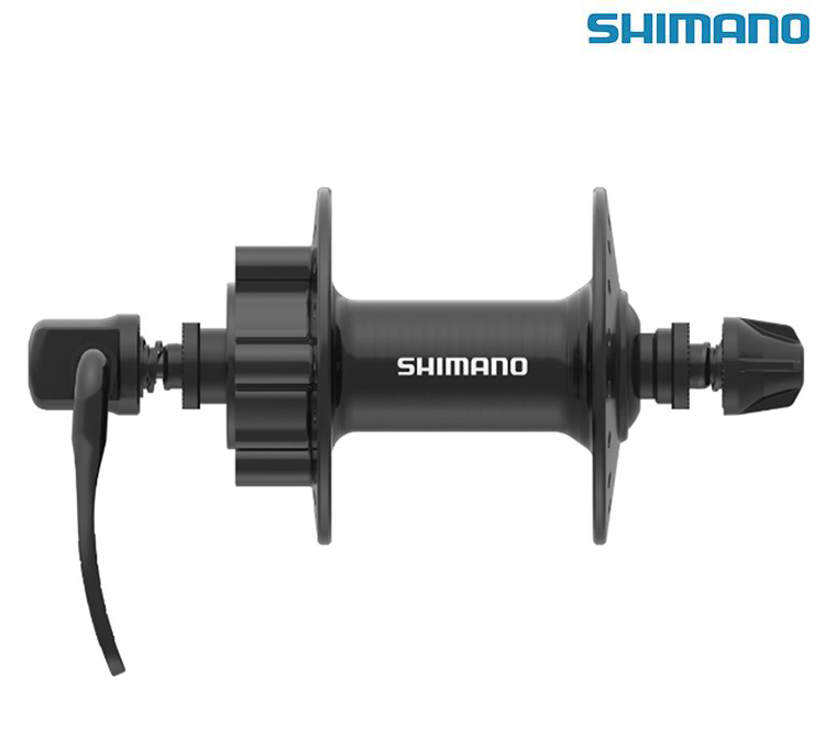 BUJE DELANTERO ALUM SHIMANO TX506 32H, 100MM, DISCO 6T