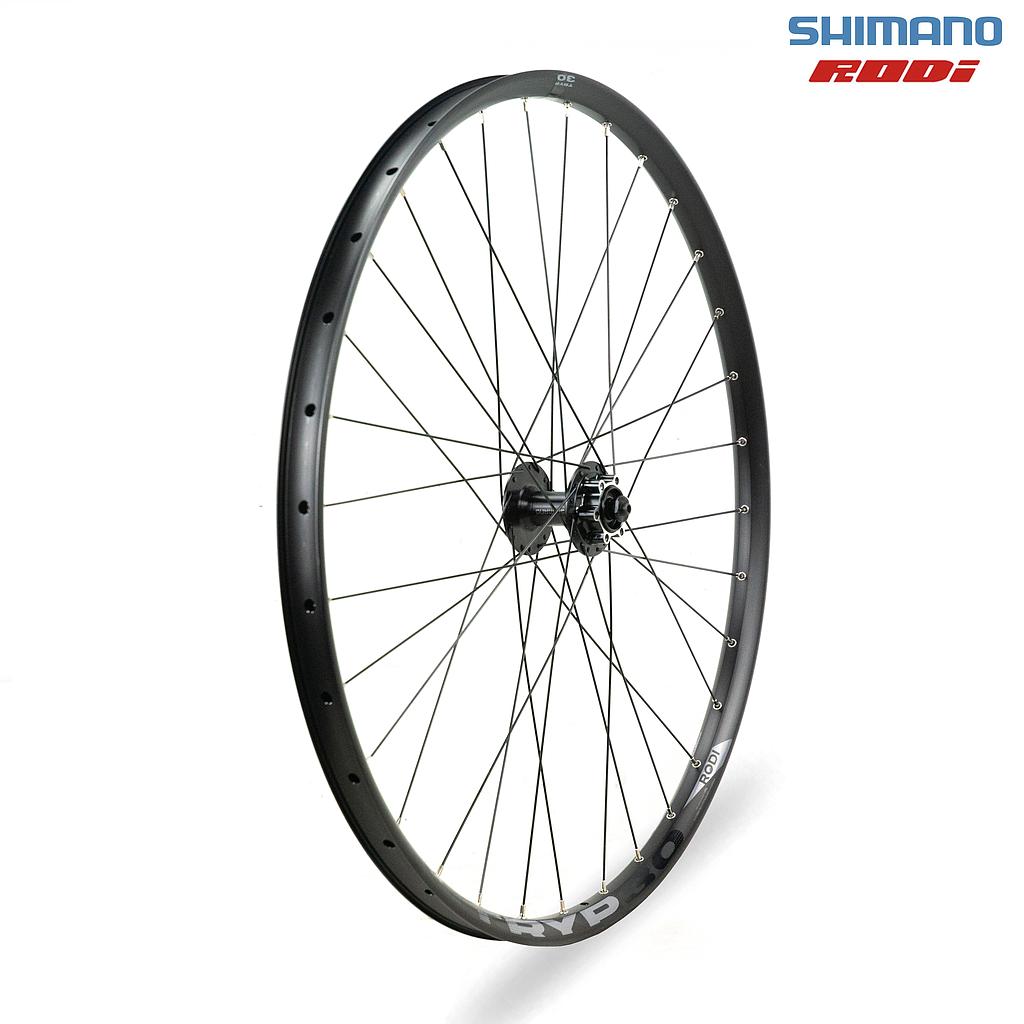 RUEDA DELANTERA 29" SHIMANO/RODI CIERRE RAPIDO, DISCO 6T 32H 