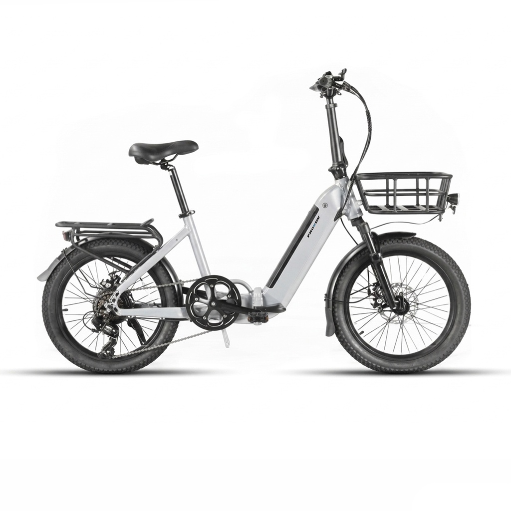 E-BIKE PLEGABLE 20" 7VEL "MOD MOVE" BLANCA