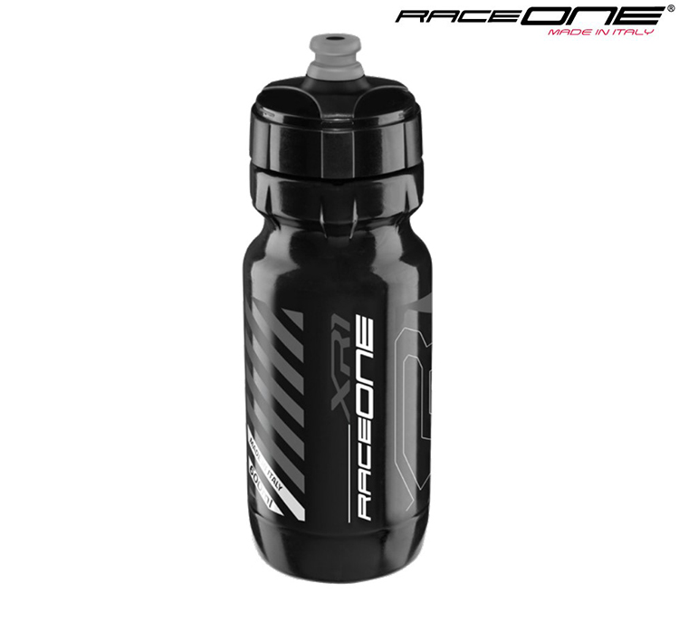 BIDON RACEONE XR1 600ML NEGRO-SILVER