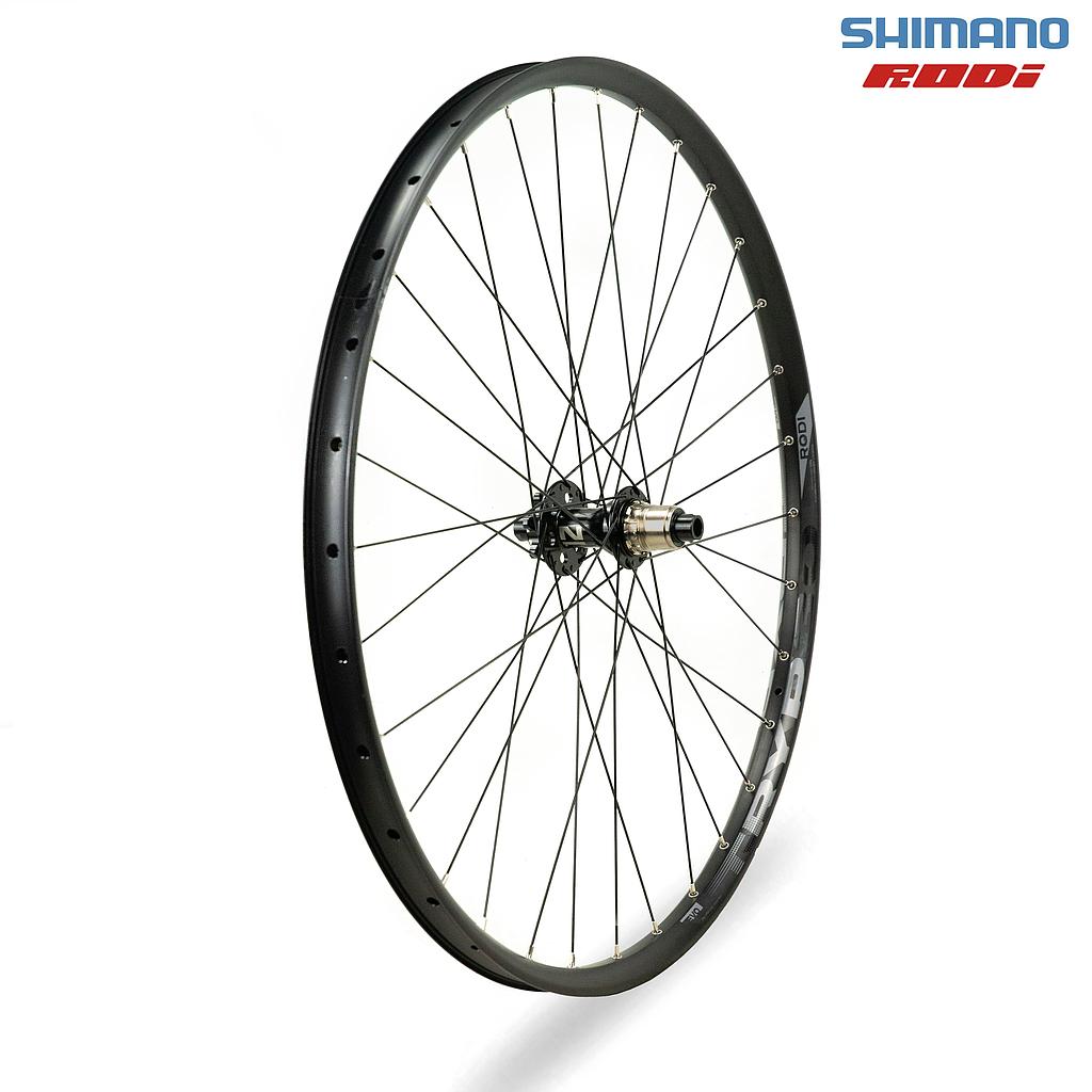 RUEDA TRASERA 29" NOVATEC/RODI 12X142MM 32H PARA SRAM XD, 6 TORNILLOS 