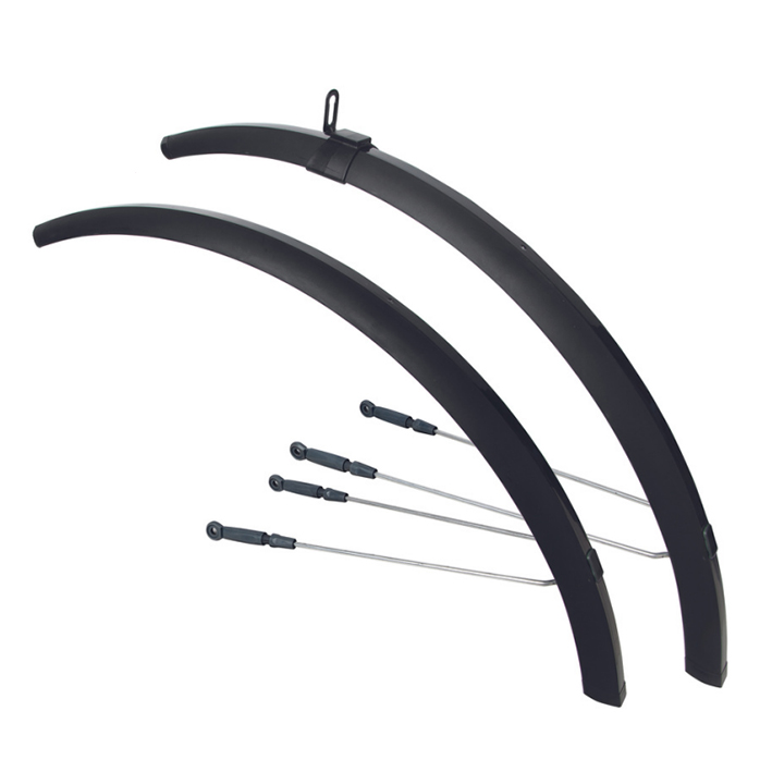 GUARDABARROS 26X1.6/2.00 PVC VARILLAS AJUSTABLES E-BIKE