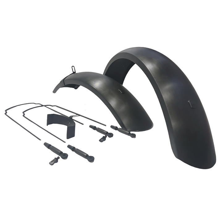 GUARDABARROS 20x3.50/4.00" PVC FAT BIKE VARILLAS AJUSTABLES