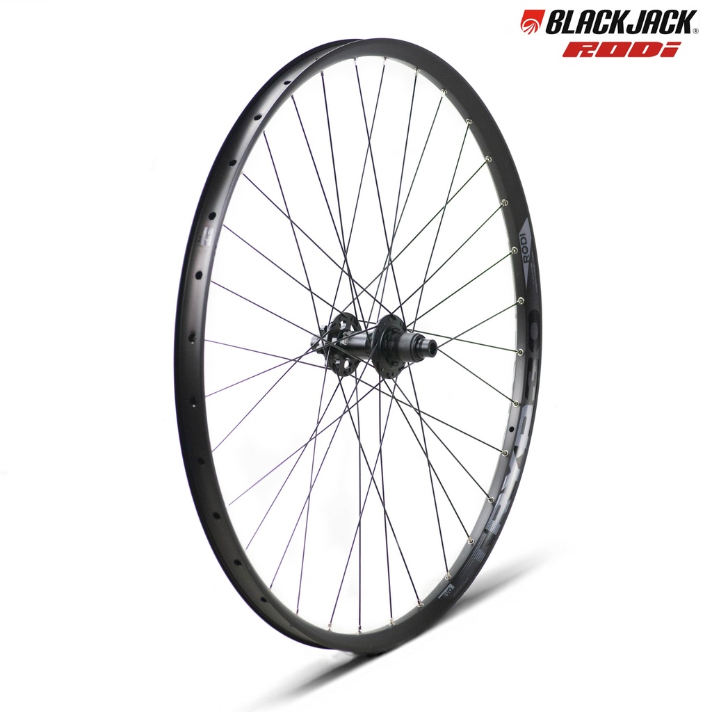 RUEDA TRASERA 29" BLACK JACK/RODI 12X148MM 32H PARA SRAM XD, 6T