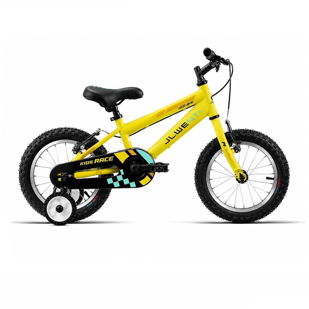 BICI 14" NIÑO AMARILLO MATE"MOD RACE" 2026