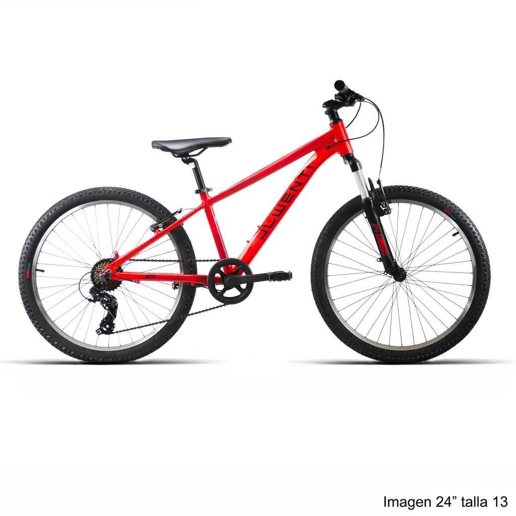 BICI 26" HOMBRE ALUM "RC230" 1x7 2027 ROJO T-14