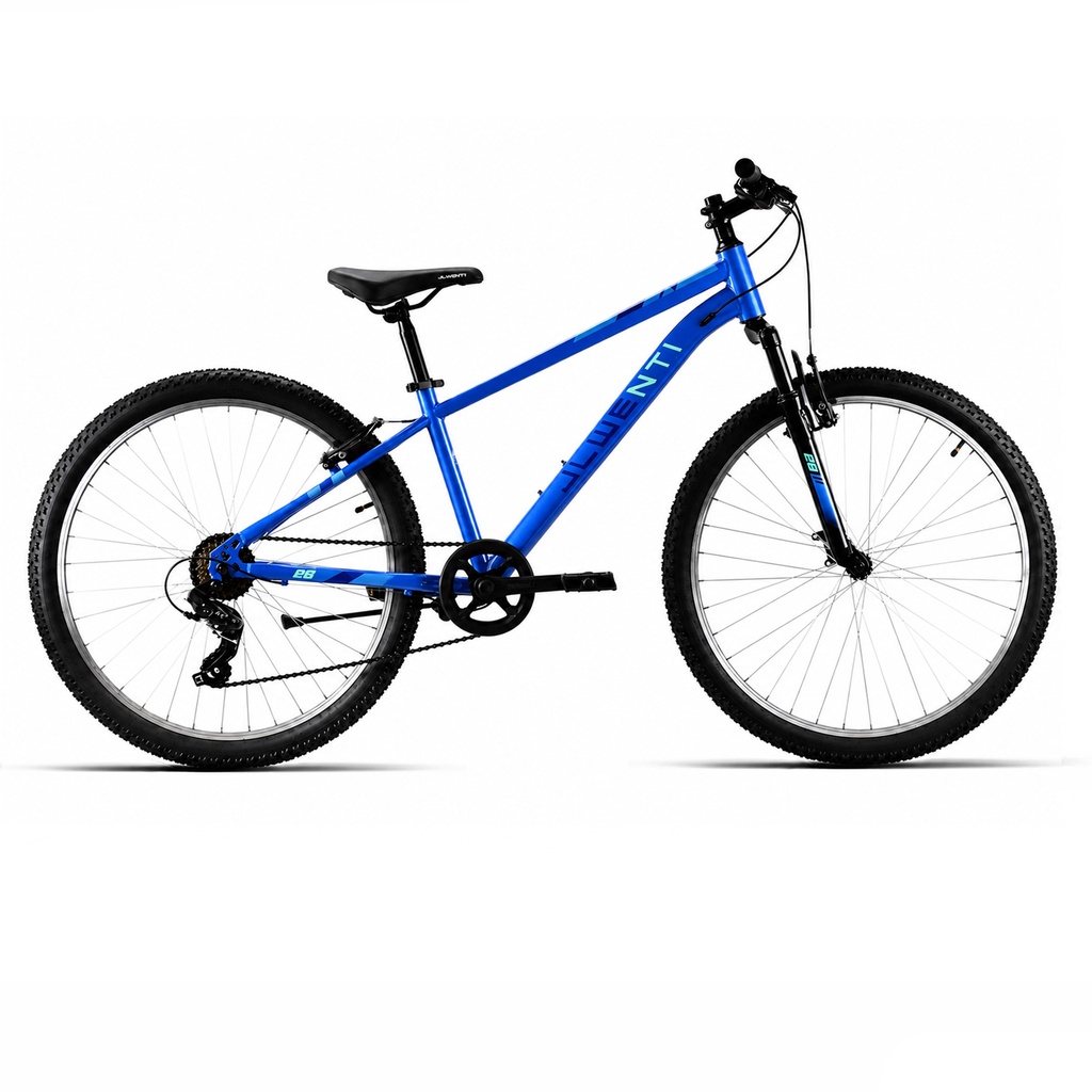 BICI 26" HOMBRE ACERO C/SUSP "SHIMANO" 1x7 AZUL T-14