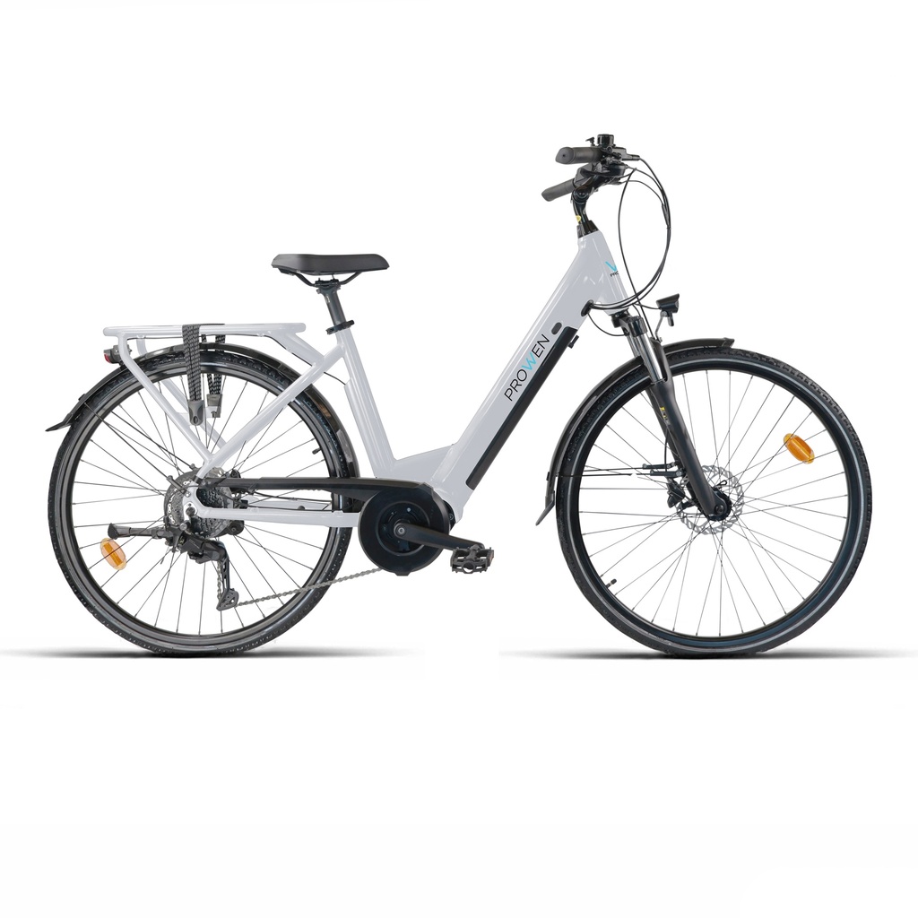 E-BIKE CTB 28" ALUMINIO GRIS 9V CUES MT200 BAFANG 250W CENTRAL / 13Ah
