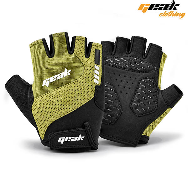 GUANTES CORTOS "GEAK" NEGRO/AMARILLO (copia)