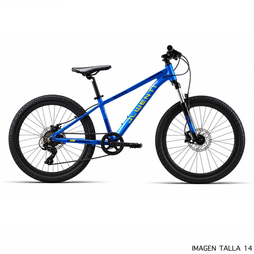 BICI 26" HOMBRE ALUM "RC230HD" 1x7 2027 AZUL T-16,5 DISCO HD