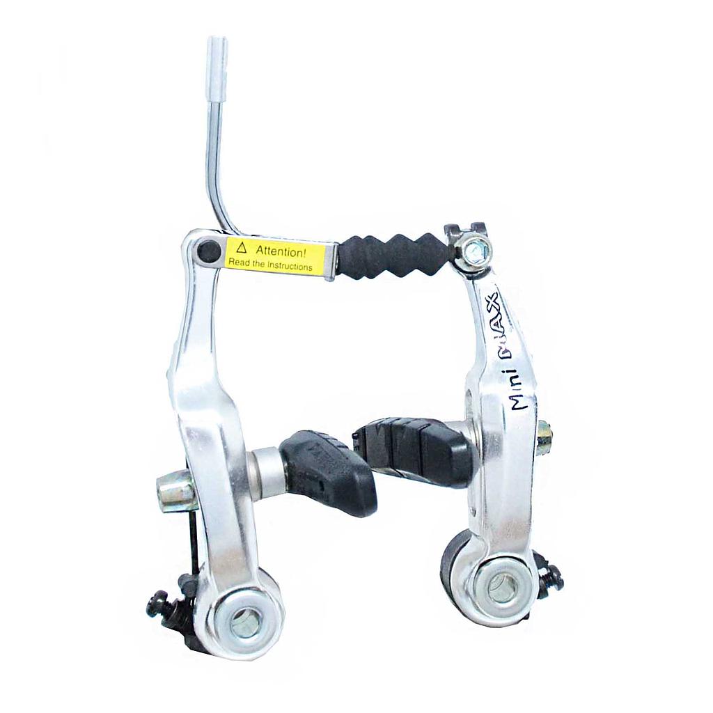 FRENOS V-BRAKE 4PCS "DIATECH" MINI MAX ALUMINIO PLATA 86MM 