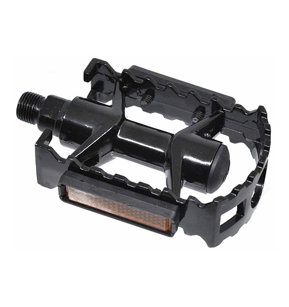 PEDALES ALUMINIO NEGRO,MTB,ROSCA 9/16"