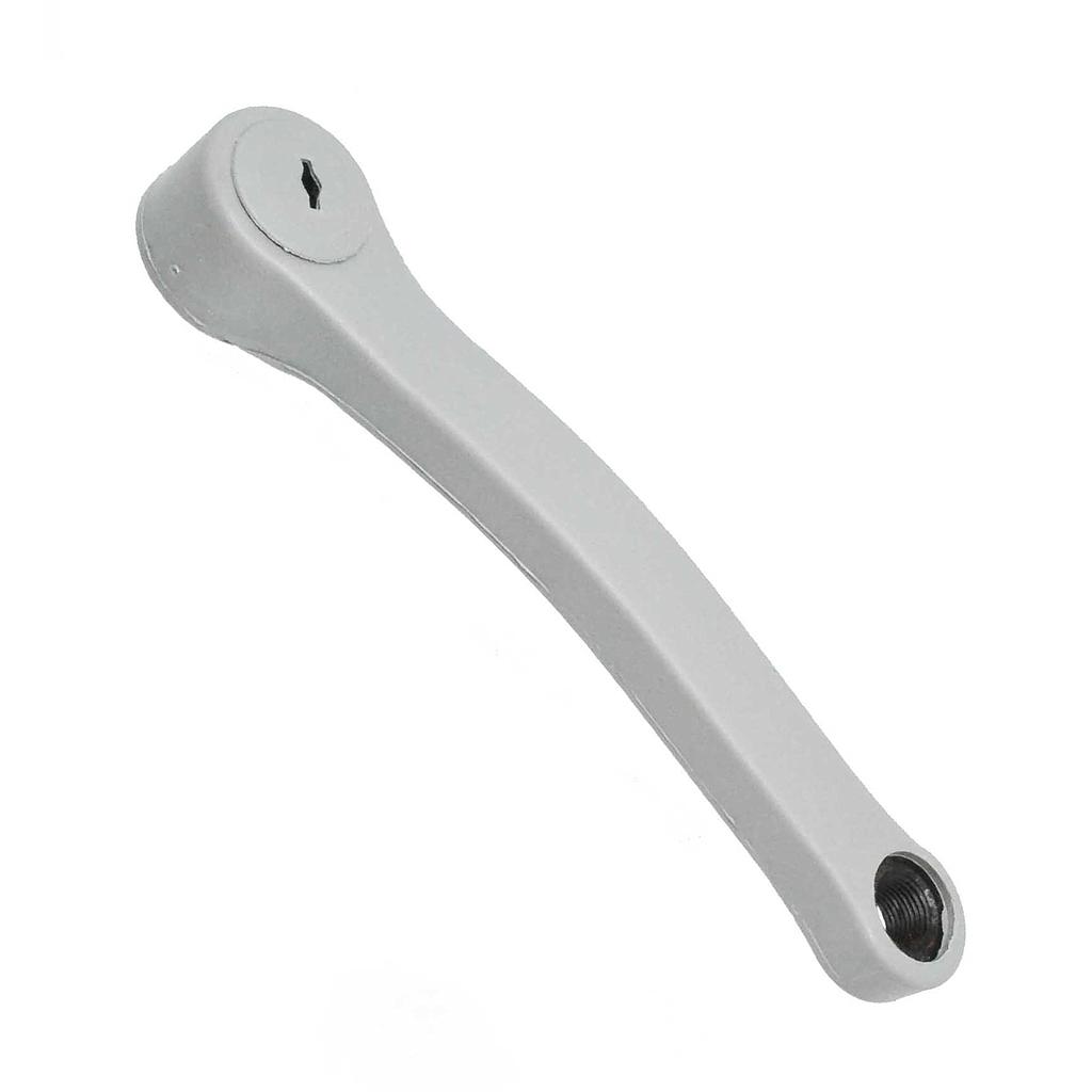 BIELA IZQUIERDA "JL-WENTI" ACERO GRIS,170MM